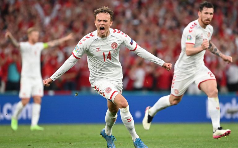 Damsgaard, l’EURO star: il talento danese è da record