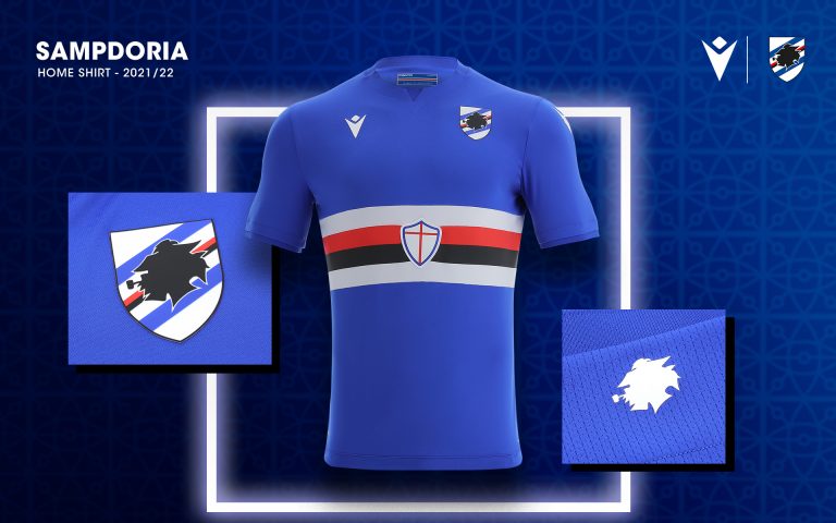 Blucerchiata, la nuova maglia Home della Sampdoria