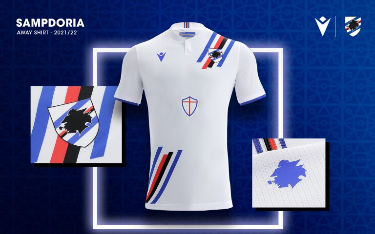 Sampdoria e Macron presentano la maglia Away 2021/22