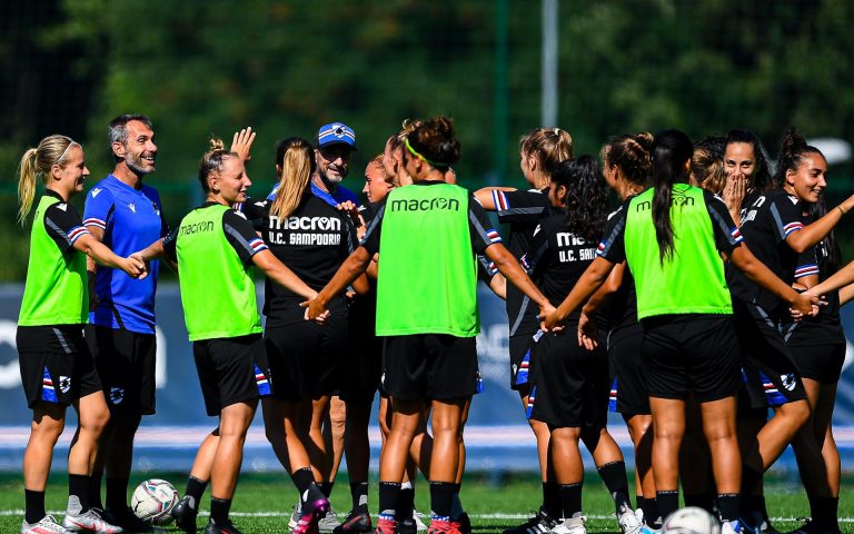 Sampdoria Women: ripresa verso la sfida con la Lazio