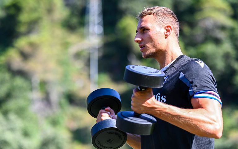 Primo allenamento per De Luca, venerdì un giorno di stacco