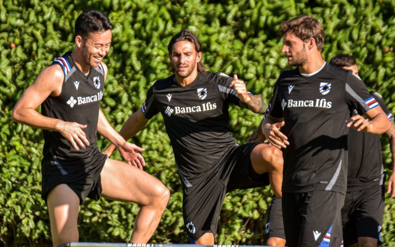 Yoshida back as Sampdoria resume training