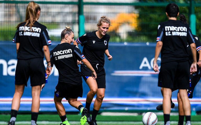 Sampdoria Women: ripresa dei lavori a Bogliasco