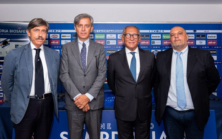 Sampdoria Biosafe: presentato il progetto con tecnologia Biovitae
