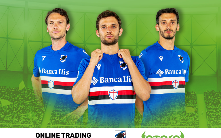 U.C. Sampdoria annuncia eToro come online trading partner