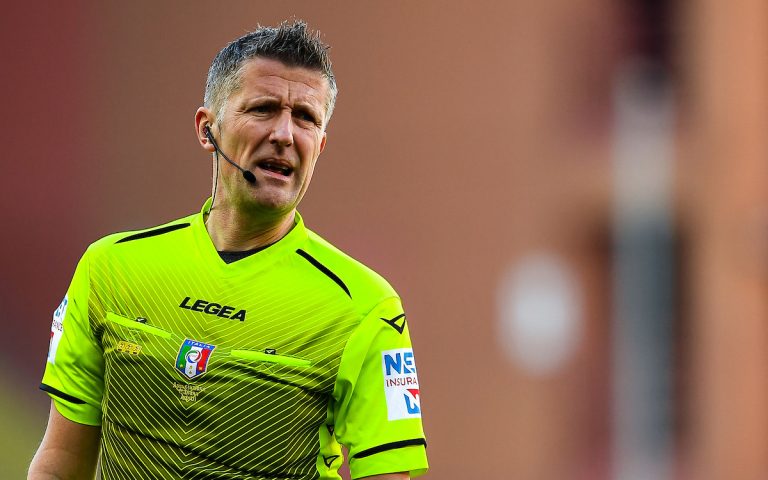 Arbitri: Sampdoria-Udinese affidata a Orsato di Schio