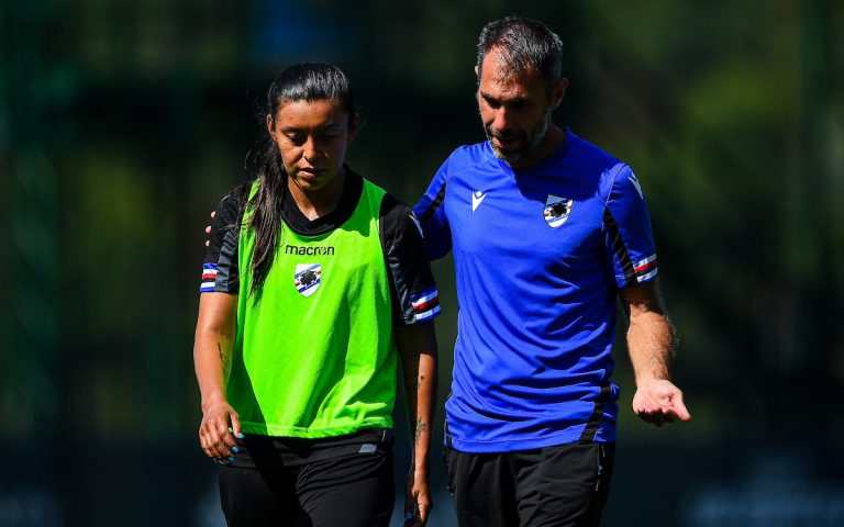 Samp Women: allenamento congiunto con la Solbiatese