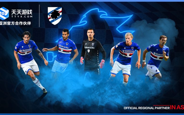 Sampdoria announces TT Sports as new Official Regional Partner in Asia