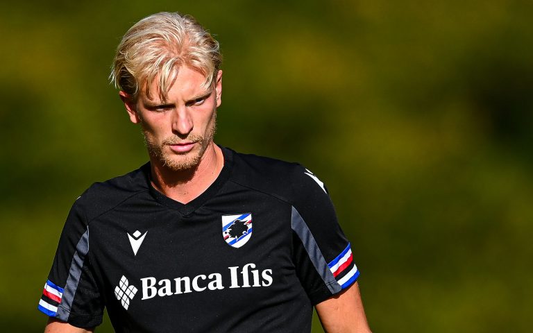 Sampdoria continue Napoli build-up, Thorsby with the group