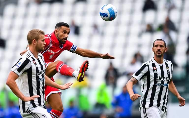 La Samp sconfitta di misura: la Juve si impone 3-2