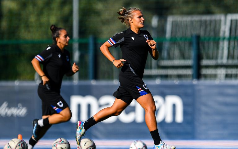 Women: blucerchiate al lavoro in vista di Samp-Inter