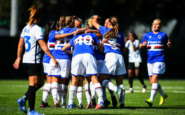 Women: lunedì sera su Twitch la differita di Samp-Inter