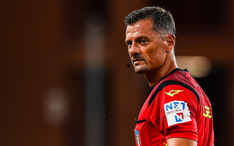 Arbitri: Roma-Sampdoria affidata a Giacomelli di Trieste