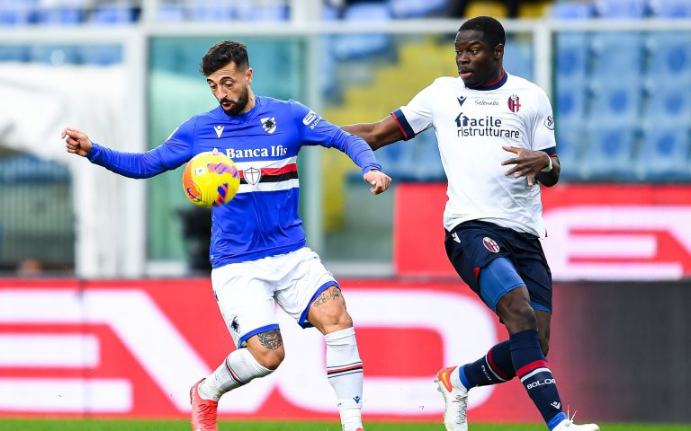 Thorsby non basta: la Samp cede anche al Bologna