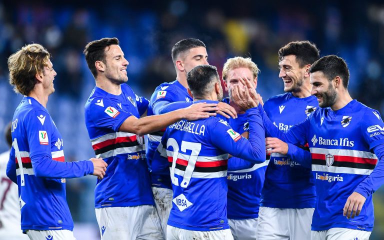 Coppa Italia: Quagliarella and Verre send Samp through to last 16