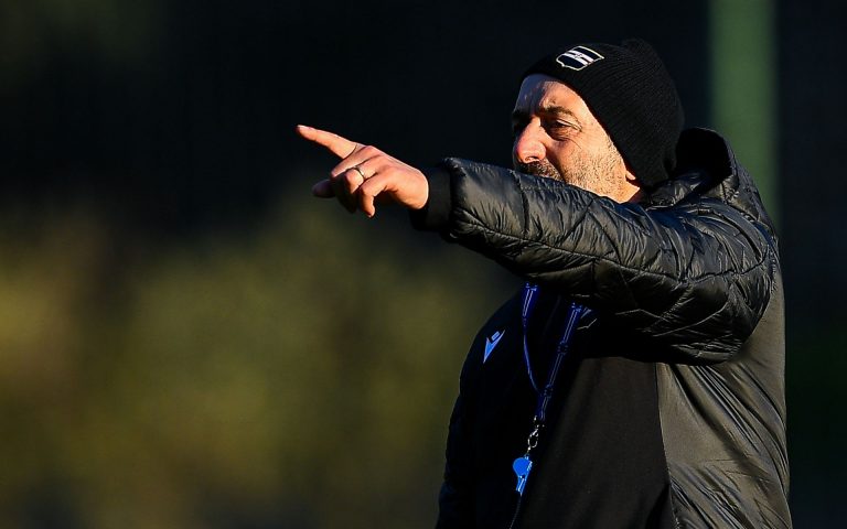 Giampaolo’s first session back at Samp. Next one on Thursday afternoon