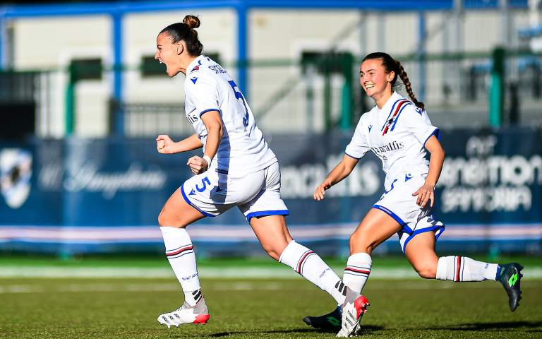 Women, primi tre punti del 2022: Samp-Lazio termina 2-1