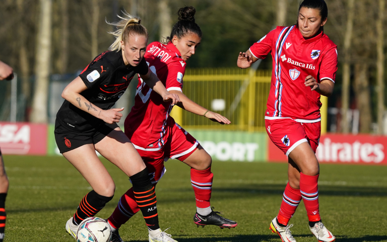 Women fuori dalla Coppa: Milan-Samp finisce ancora 4-1