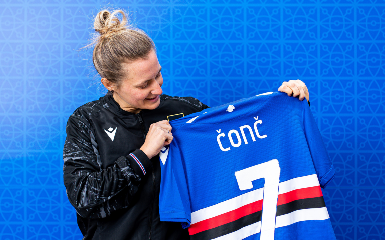 Conc è blucerchiata: la slovena arriva a titolo definitivo