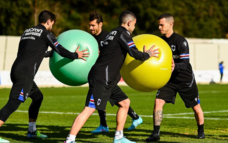 Second training session for the Blucerchiati