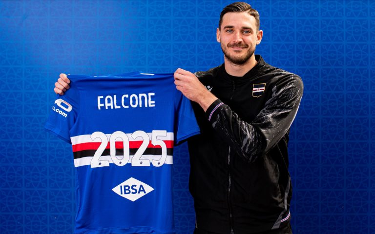 Falcone renews Samp deal until 2025