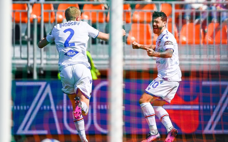 Caputo fa doppietta, la Sampdoria espugna Venezia