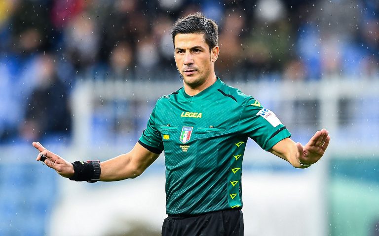 Arbitri: Sampdoria-Roma affidata a Manganiello di Pinerolo