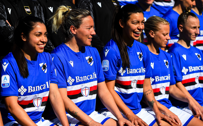Samp Women 2021/22: il backstage della foto ufficiale