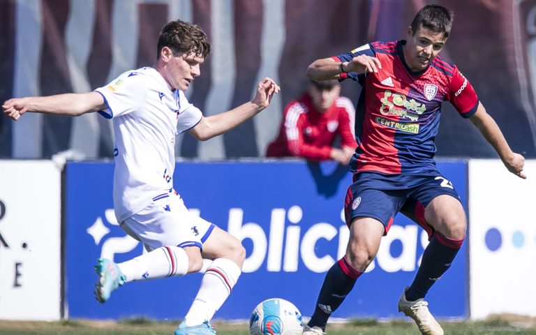 Primavera, doppietta di Di Stefano: la Samp pareggia a Cagliari