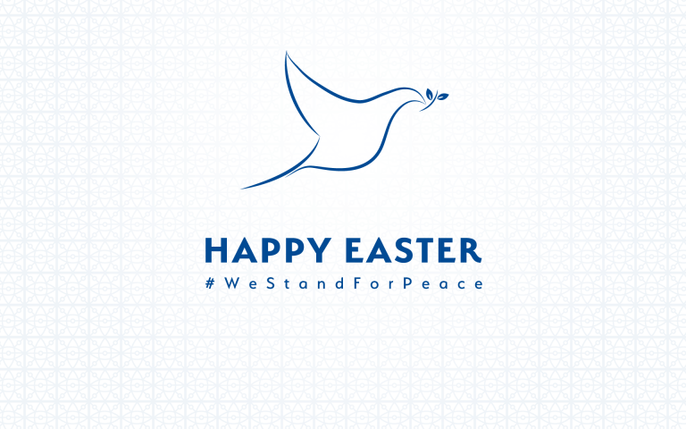 #WeStandForPeace: Easter wishes from the Blucerchiati