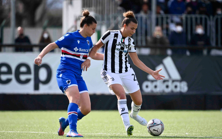 Women: lunedì sera su Twitch la differita di Juve-Samp