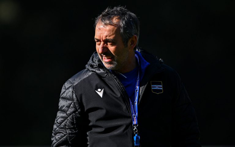Giampaolo calls on fans “to make it hard for Roma”