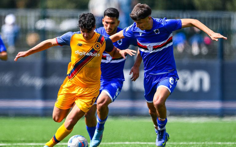 Primavera: la Roma passa a Bogliasco, blucerchiati battuti
