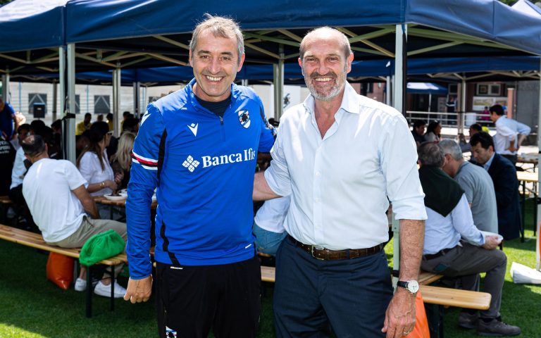 Asado per tutti: Giampaolo offre il barbecue alla Samp