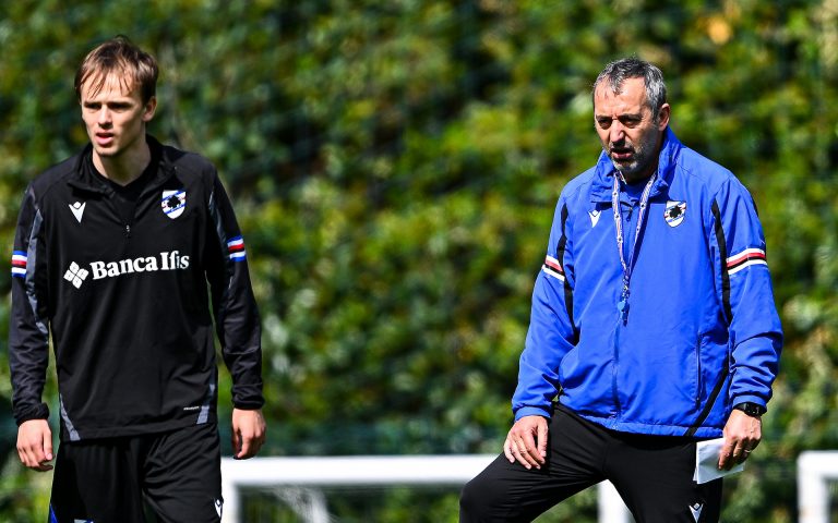 Giampaolo: «Vivo la Sampdoria sempre con piacere»