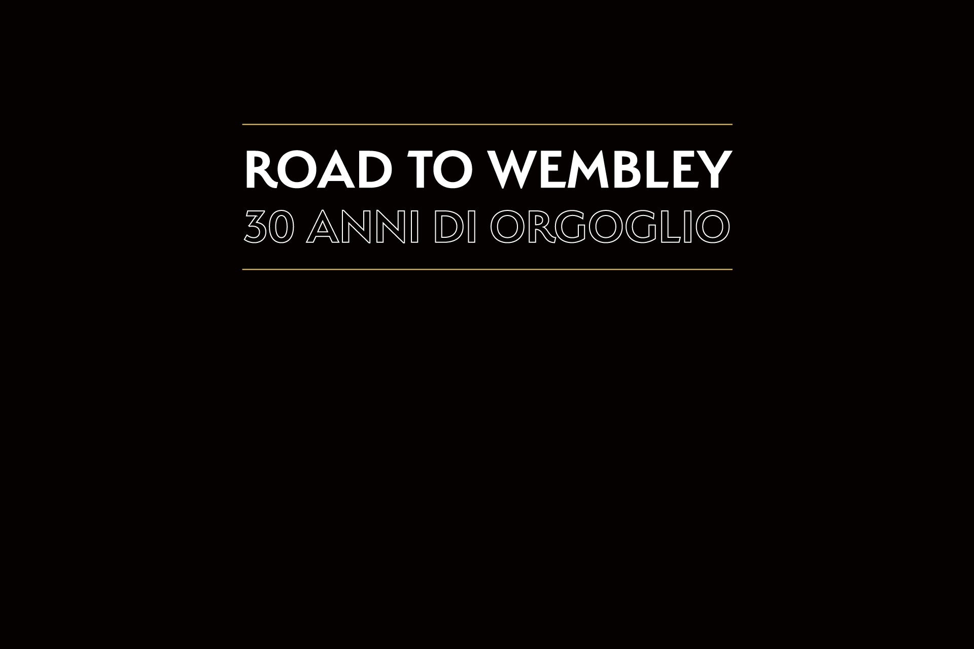 Road to Wembley 30 anni di orgoglio il docu sulla Champions '92 U.C. Sampdoria