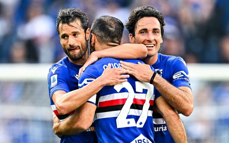 Samp celebrate Serie A safety with dominant display against Fiorentina