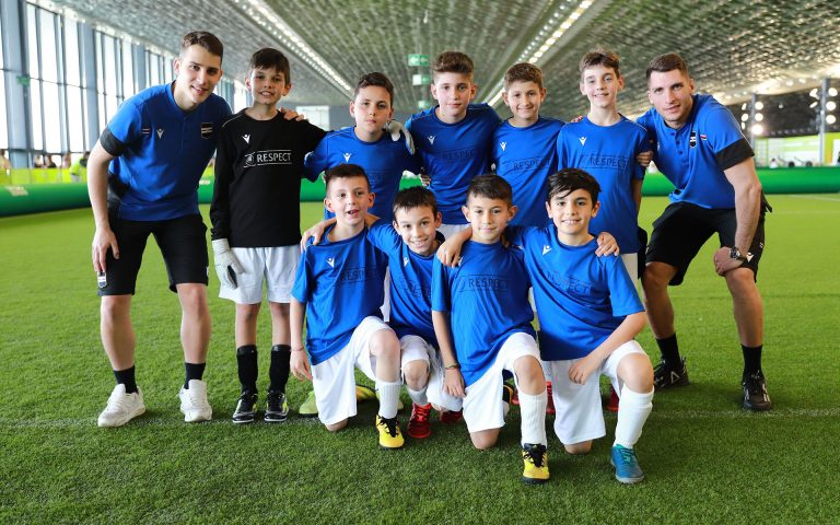 La Sampdoria Futsal fa visita ai piccoli atleti del Torneo Ravano