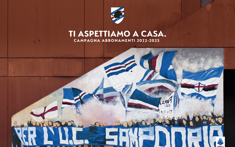 U.C. Sampdoria: la campagna abbonamenti per la stagione 2022-23