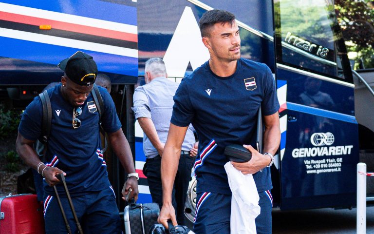 Samp arrive in Ponte di Legno for 2022 training camp