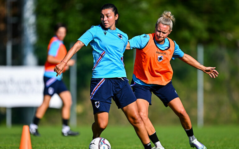 Double session for Samp Women. Friendly against Milan on 7 August