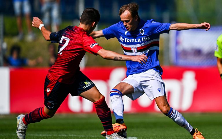 Primo test per la Sampdoria, nove reti al Castiglione