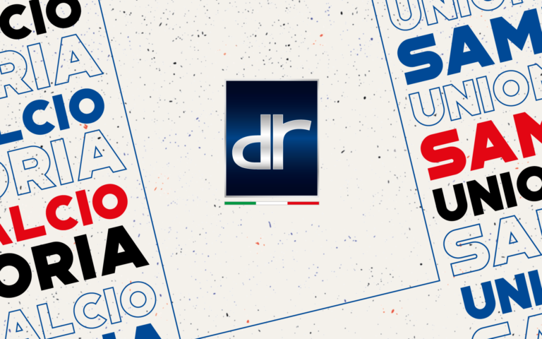 DR sleeve sponsor della Sampdoria per la stagione 2022/23