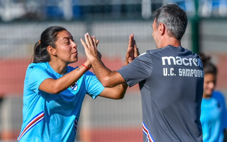 First day back in Bogliasco for Samp Women ahead of 2022/23