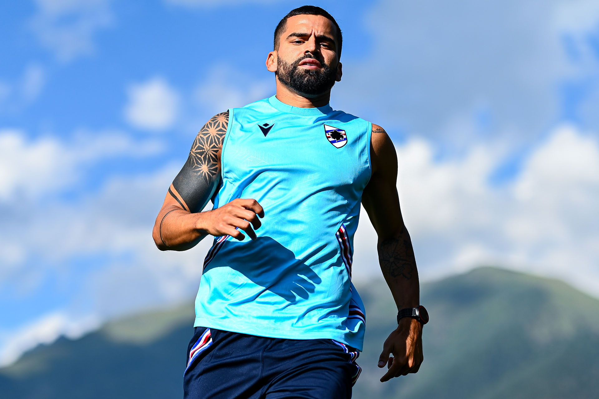 Rumaldo Rincon Nuova doppia seduta a Temù, Rincón si unisce ai compagni - U.C. Sampdoria