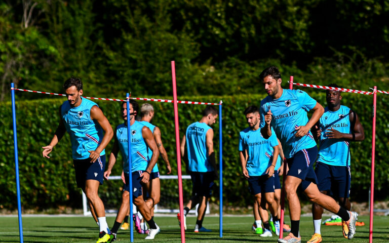 Double training session as Samp gear up for Atalanta