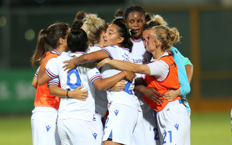 Samp Women open the season with win at Sassuolo