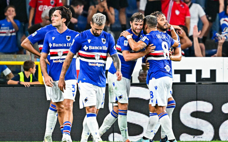 Gabbiadini all’ultimo respiro: la Samp agguanta la Lazio