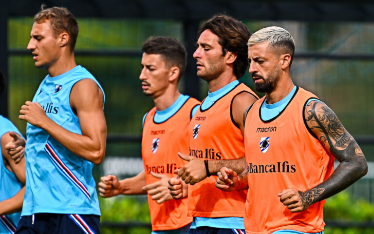 Samp commence Juve prep. Double workout on Thursday