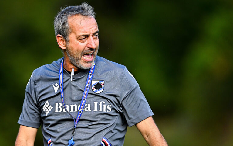 Giampaolo verso Spezia: «Mi aspetto una Samp audace e ambiziosa»